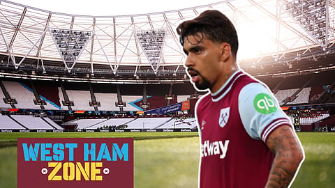 Lucas Paqueta, West Ham star. Credit: Imago