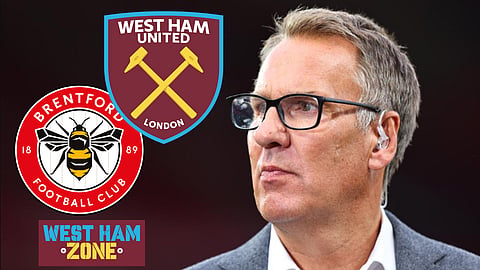 Paul Merson has made his prediction for West Ham v Brentford. (Credit: Imago)