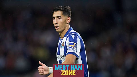 West Ham loanee Nayef Aguerd. (Credit: Imago)