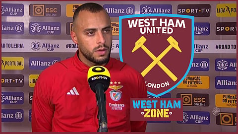 West Ham have been linked with Arhur Cabral. (Credit: VSPORTS - Allianz Cup on YouTube)