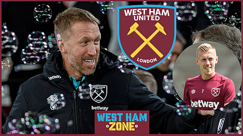 Graham Potter brought James Ward-Prowse back to West Ham (Credit: Imago).