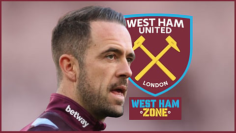 West Ham striker Danny Ings. (Credit: Imago)
