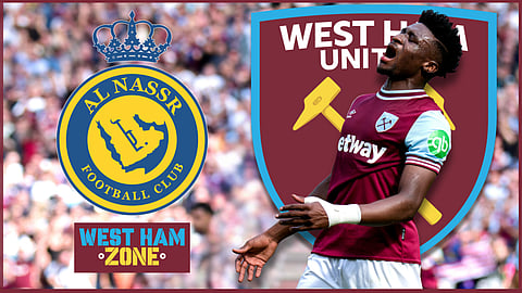 Al Nassr are interested in West Ham ace Mohammed Kudus (credit: Imago)