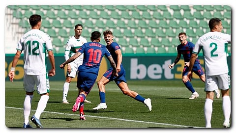 موعد مباراة أتلتيكو مدريد ضد إلتشي بالدوري الإسباني والقنوات الناقلة