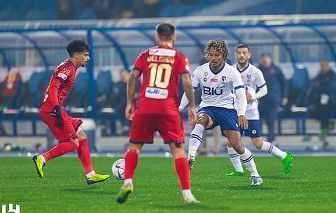 الهلال ضد ضمك
