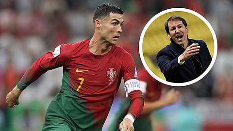 ميسي يتسبب في أزمة كبيرة بين رونالدو ومدرب النصر السعودي