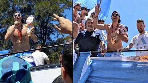 مدرب باريس سان جيرمان يوضح موقف مبابي من سخرية مارتينيز بوجود ميسي