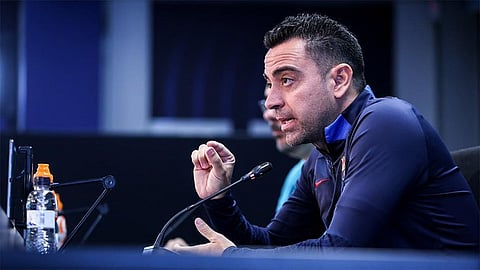 تشافي هيرنانديز مدرب برشلونة