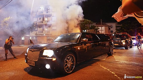 موكب جثمان بيليه