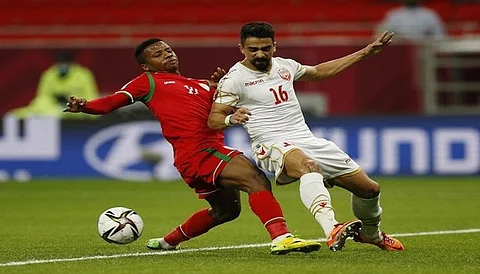 مباراة عمان ضد البحرين