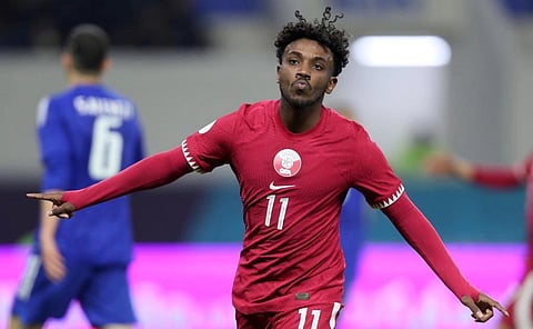 مباراة قطر ضد الكويت