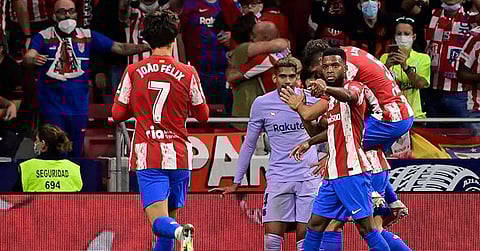 أتلتيكو مدريد ضد برشلونة