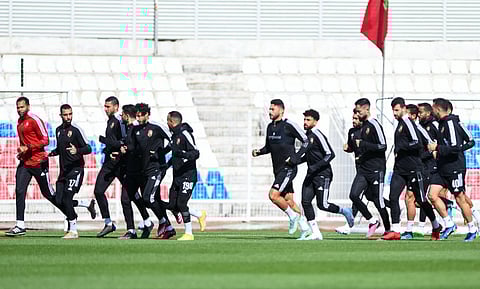 تدريبات النادي الأهلي