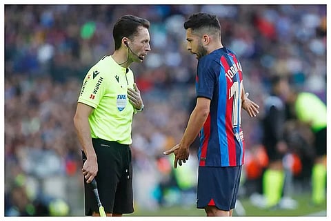 جوردي ألبا لاعب برشلونة