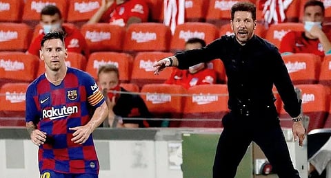 دييجو سيميوني - ليونيل ميسي