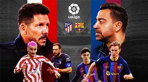 برشلونة وأتلتيكو مدريد