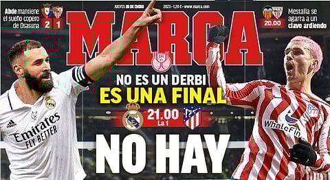 الريال ضد أتلتيكو.. ماذا قالت صحف إسبانيا عن ديربي مدريد ؟