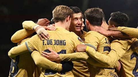 برشلونة ومانشستر يونايتد