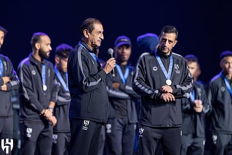 تكريم بعثة الهلال السعودي