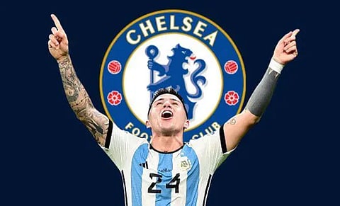 إنزو فيرنانديز نجم تشيلسي الإنجليزي