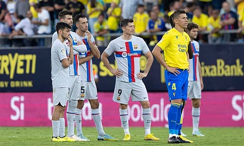 برشلونة ضد قادش