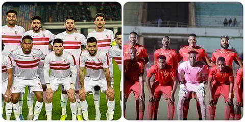 الزمالك ضد المريخ السوداني