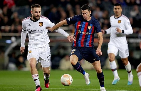 برشلونة ضد مانشستر يونايتد