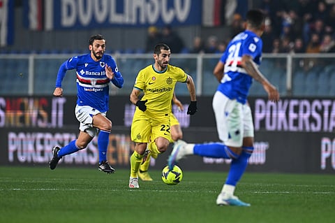 إنتر ميلان ضد سامبدوريا