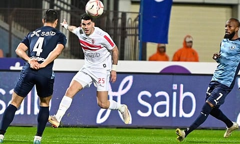 الزمالك ضد بيراميدز
