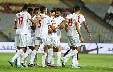 لاعبو نادي الزمالك