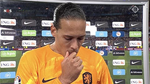 فان دايك: هزيمة هولندا بربعاية من فرنسا أسوأ مباراة دولية لي
