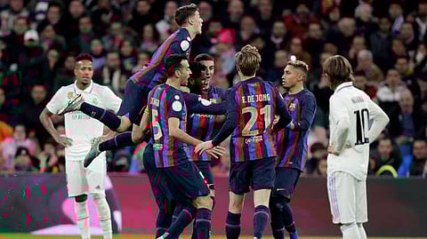 ريال مدريد ضد برشلونة.. البارسا يحقق فوزا ثمينا ويقترب من نهائي كأس ملك إسبانيا