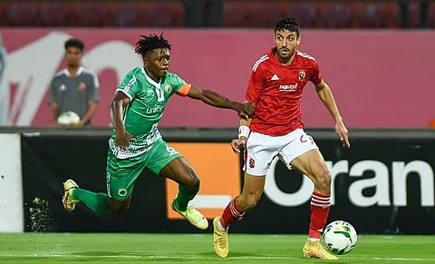 الاهلي ضد القطن الكاميروني