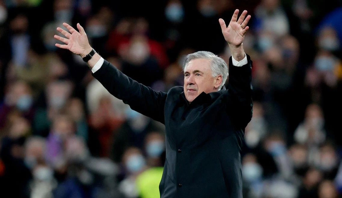 كارلو أنشيلوتي مدرب ريال مدريد