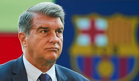 خوان لابورتا رئيس برشلونة