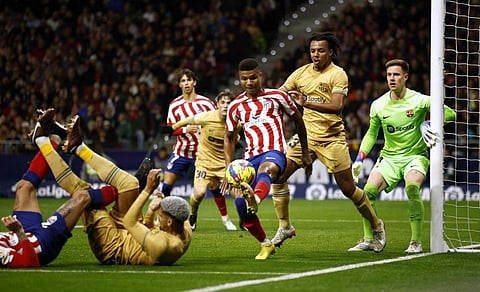 برشلونة ضد أتلتيكو مدريد