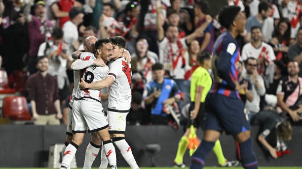 رايو فاليكانو ضد برشلونة