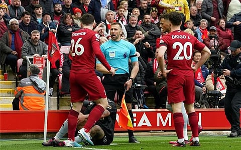 روبرتسون وحكم مباراة ليفربول وأرسنال