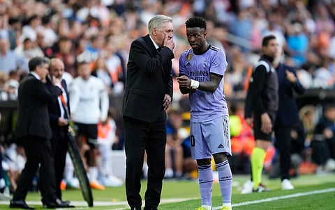 أنشيلوتي - فينيسيوس