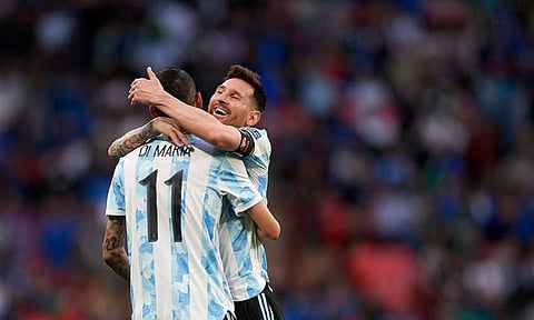 ميسي - دي ماريا