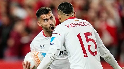 إشبيلية يتخطى يوفنتوس ويضرب موعدًا مع روما في نهائي الدوري الأوروبي