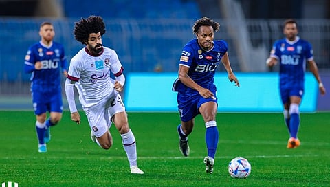 الهلال ضد العدالة - الدوري السعودي