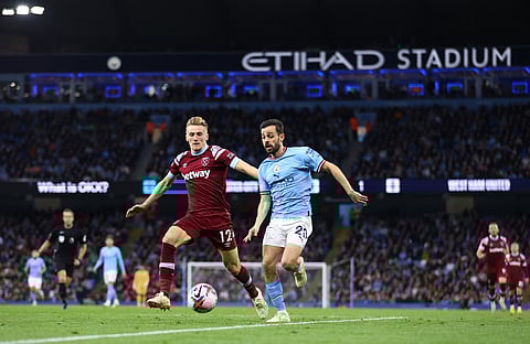 مانشستر سيتي ضد وست هام