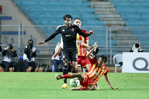أهداف مباراة الأهلي والترجي.. ثلاثية حمراء في رادس