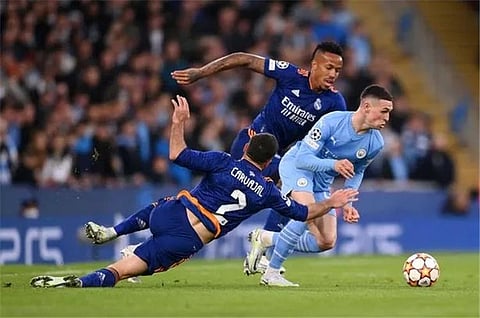 الريال ضد مان سيتي