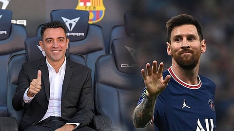 تشافي - ميسي