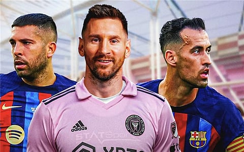 ميسي - بوسكيتس - ألبا