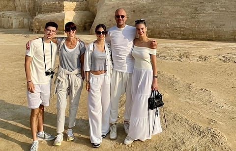 بيب جوارديولا وعائلته