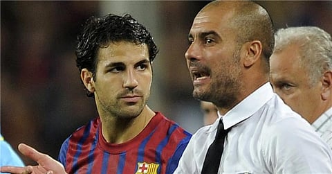 نهائي دوري أبطال أوروبا.. فابريجاس: جوارديولا أعظم مدرب في التاريخ