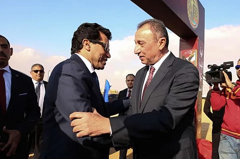 وزير الشباب والرياضة ورئيس النادي الأهلي